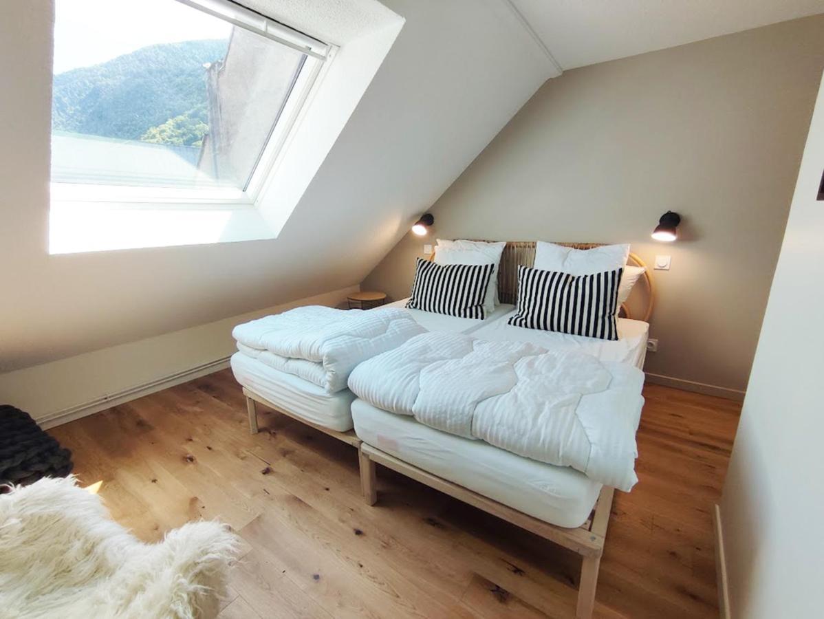 Au Cocon De Joy, T3 Duplex, Wifi, 4 Personnes Daire Bagnères-de-Luchon Dış mekan fotoğraf